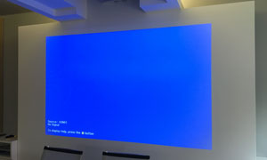 lighting system for Kistler overhead projector